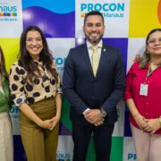 Paulo Tyrone alinha estratégias de atuação com o Procon Manaus