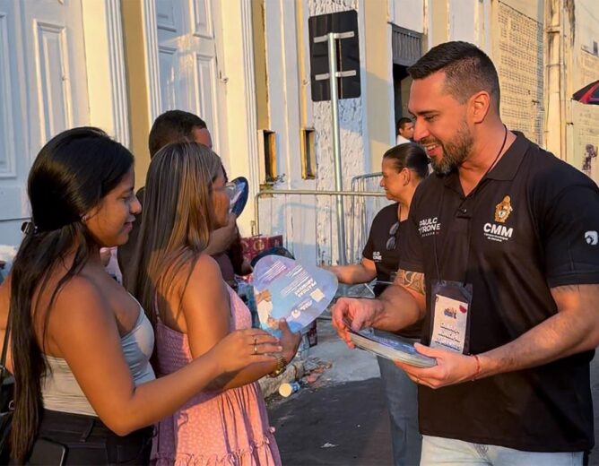 Comissão de Defesa do Consumidor da CMM atua no #SouManaus Passo a Paço com ação educativa