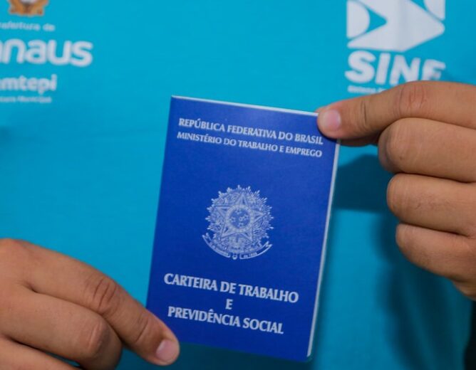 Manaus tem 840 vagas de emprego disponíveis nesta segunda-feira, 1º